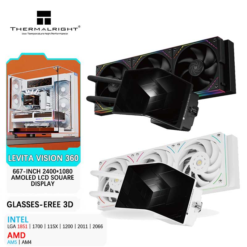 Thermalright LEVITA VISION 360 - Pc Gaming Liquid のレビューと価格